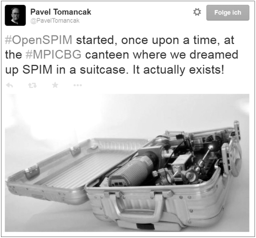 Abbildung 2: OpenSPIM in einem Koffer